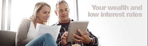 Your wealth and low interest rates
