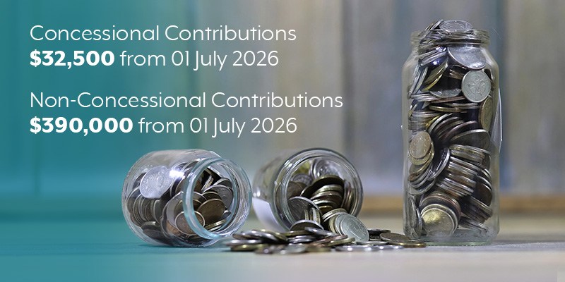 Super Contributions Caps 2026-2027